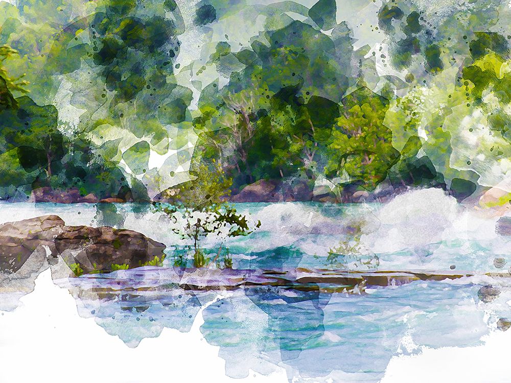 River Run II art print by Chamira Young for $57.95 CAD