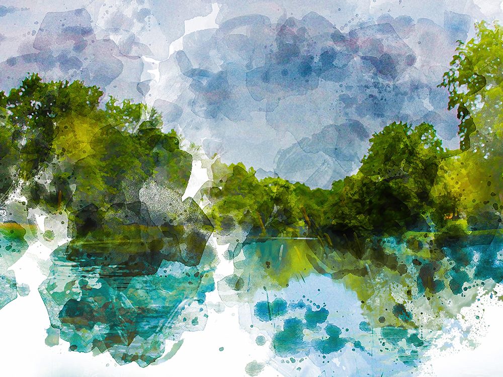 River Run III art print by Chamira Young for $57.95 CAD