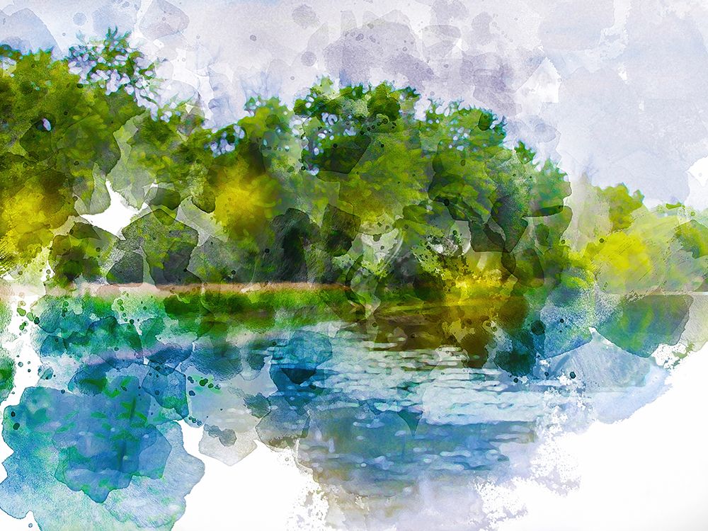 River Run IV art print by Chamira Young for $57.95 CAD
