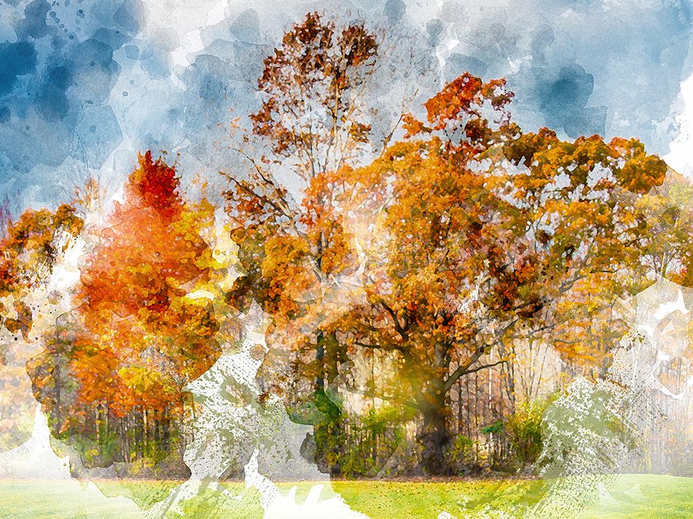 Leaves of Autumn art print by Chamira Young for $57.95 CAD