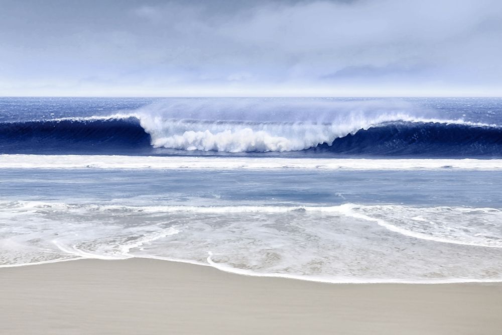 Blue Wave I art print by Devon Davis for $57.95 CAD
