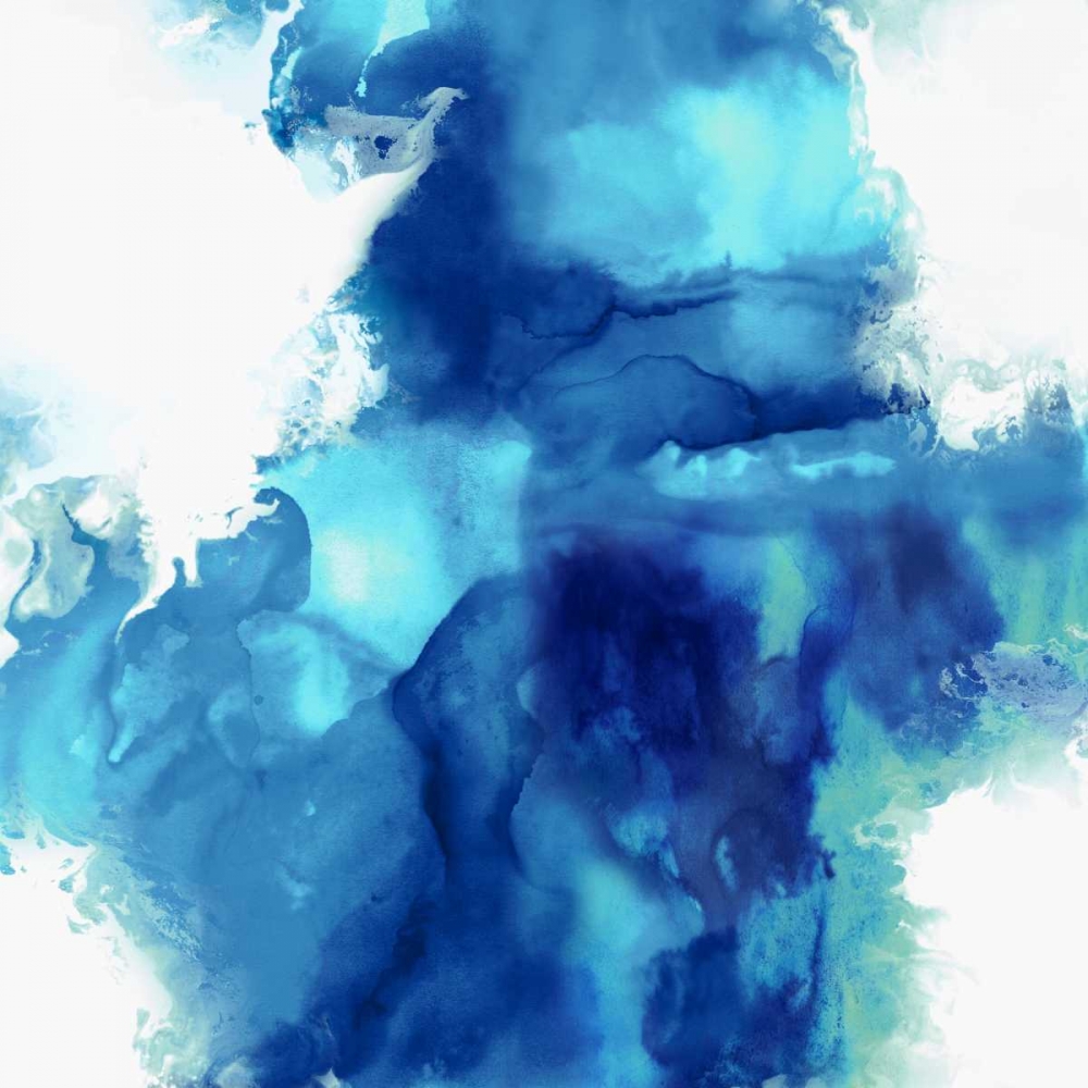 Ascending in Blue I art print by Daniela Hudson for $57.95 CAD