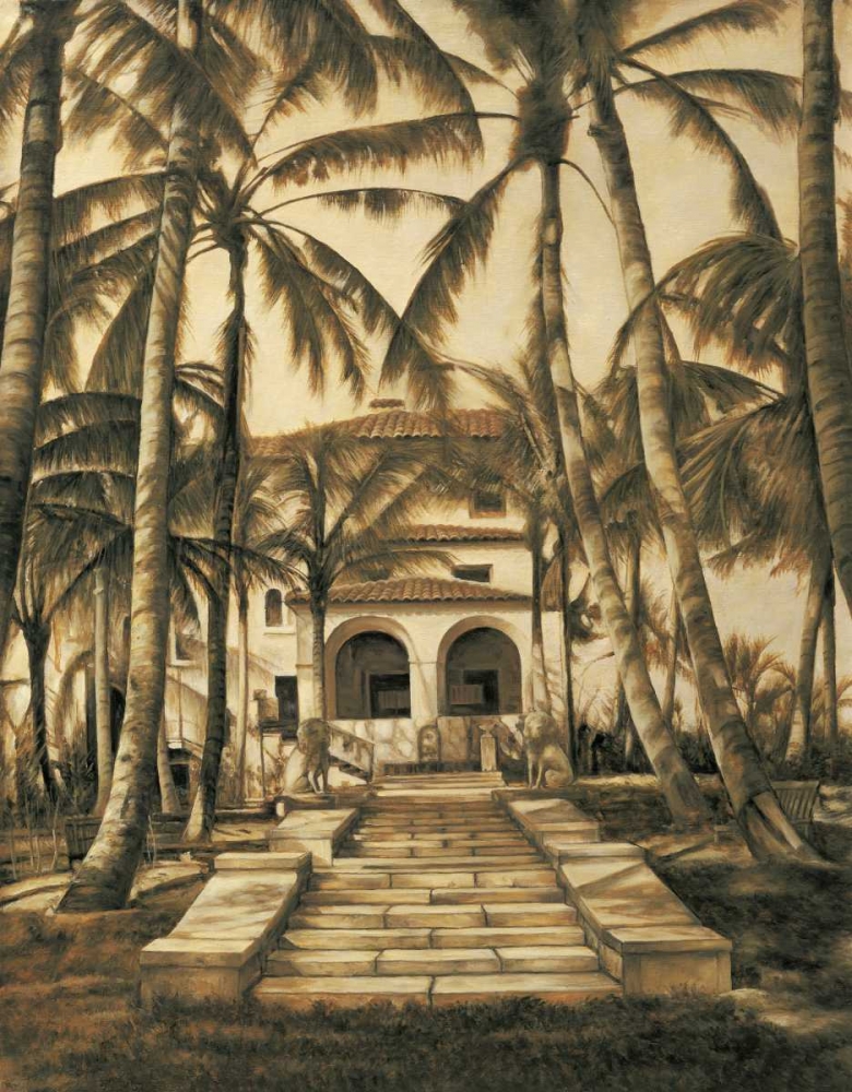 Entry to Villa art print by David Parks for $57.95 CAD