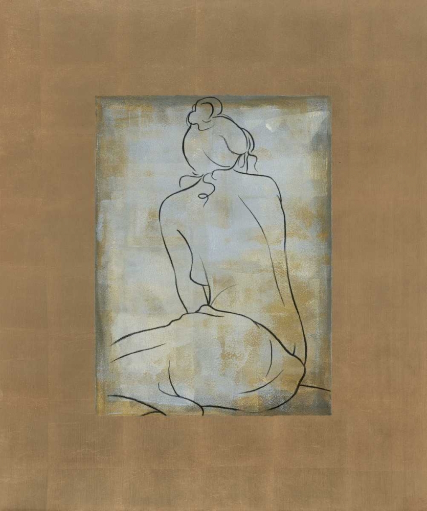 Femme assise II art print by Dan Bennion for $57.95 CAD