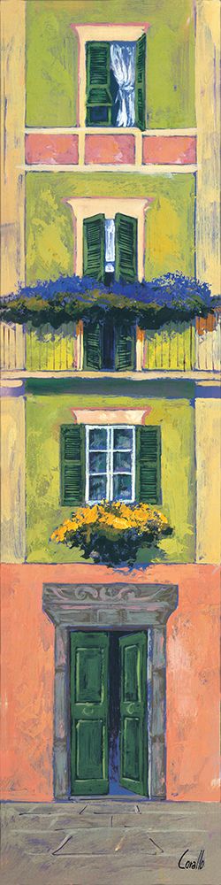 Balconi liguri I art print by Daniela Corallo for $57.95 CAD