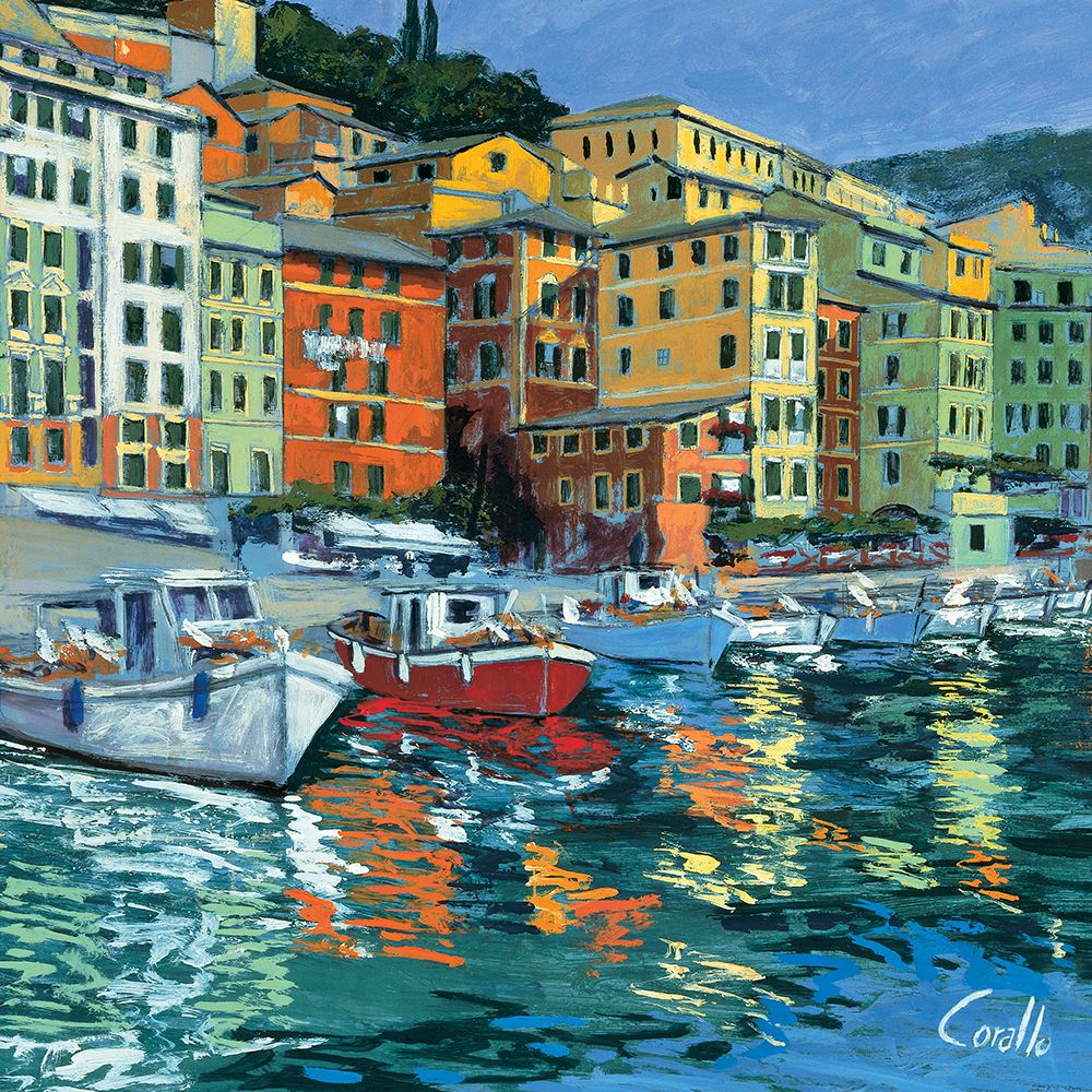 Lungomare di Camogli art print by Daniela Corallo for $57.95 CAD