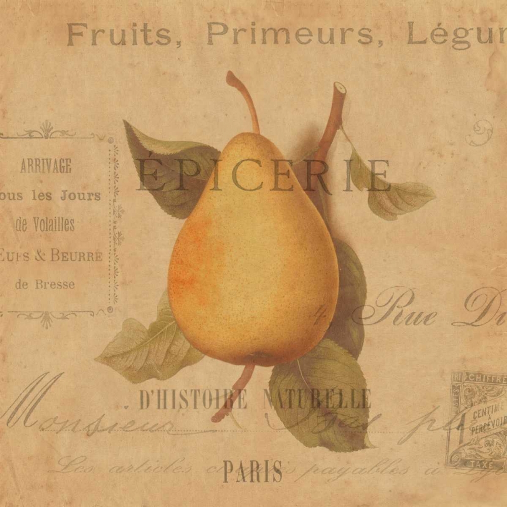 Poire art print by Deborah Devellier for $57.95 CAD