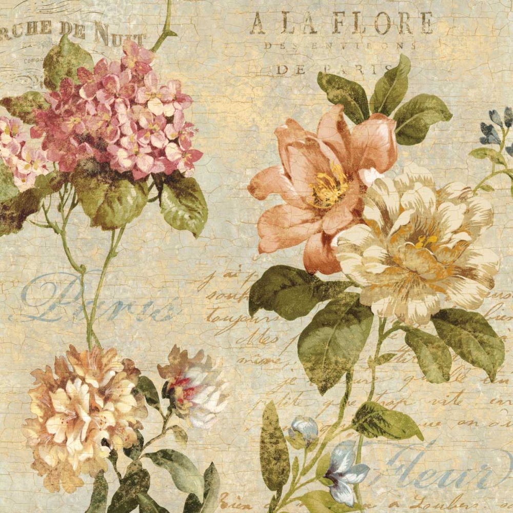 Fleur Paris I art print by Deborah Devellier for $57.95 CAD