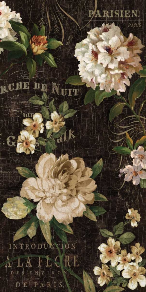 Fleurs Antique I art print by Deborah Devellier for $57.95 CAD