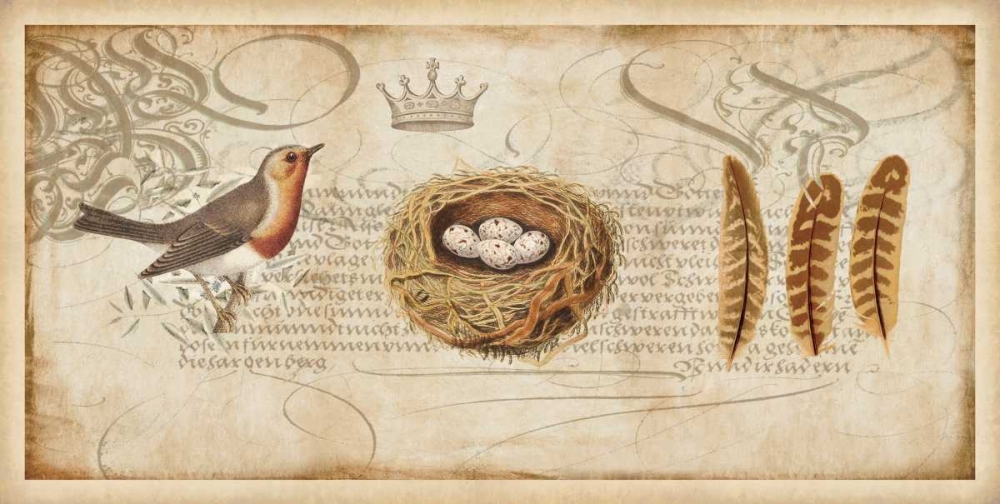 Nesting II art print by Deborah Devellier for $57.95 CAD