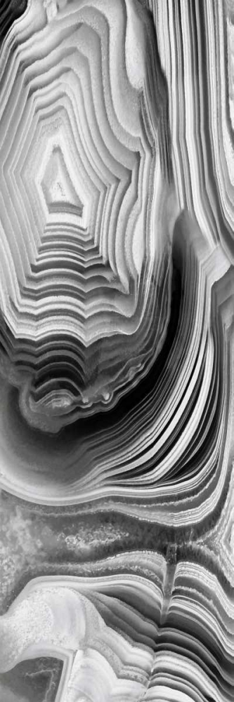 Agate Panel Grey I art print by Danielle Carson for $57.95 CAD