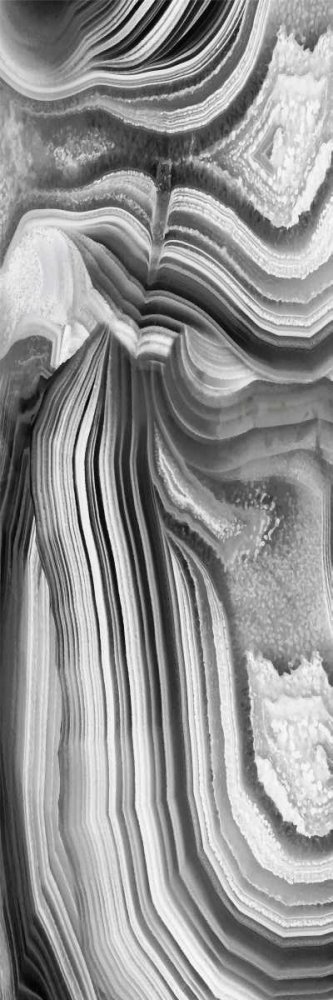 Agate Panel Grey II art print by Danielle Carson for $57.95 CAD