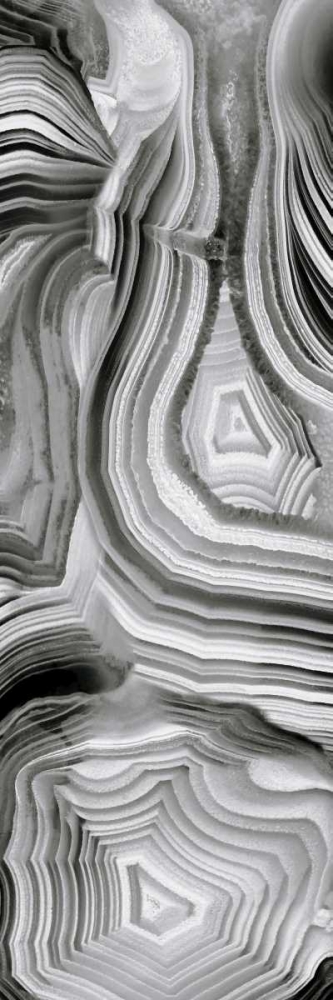 Agate Panel Grey III art print by Danielle Carson for $57.95 CAD