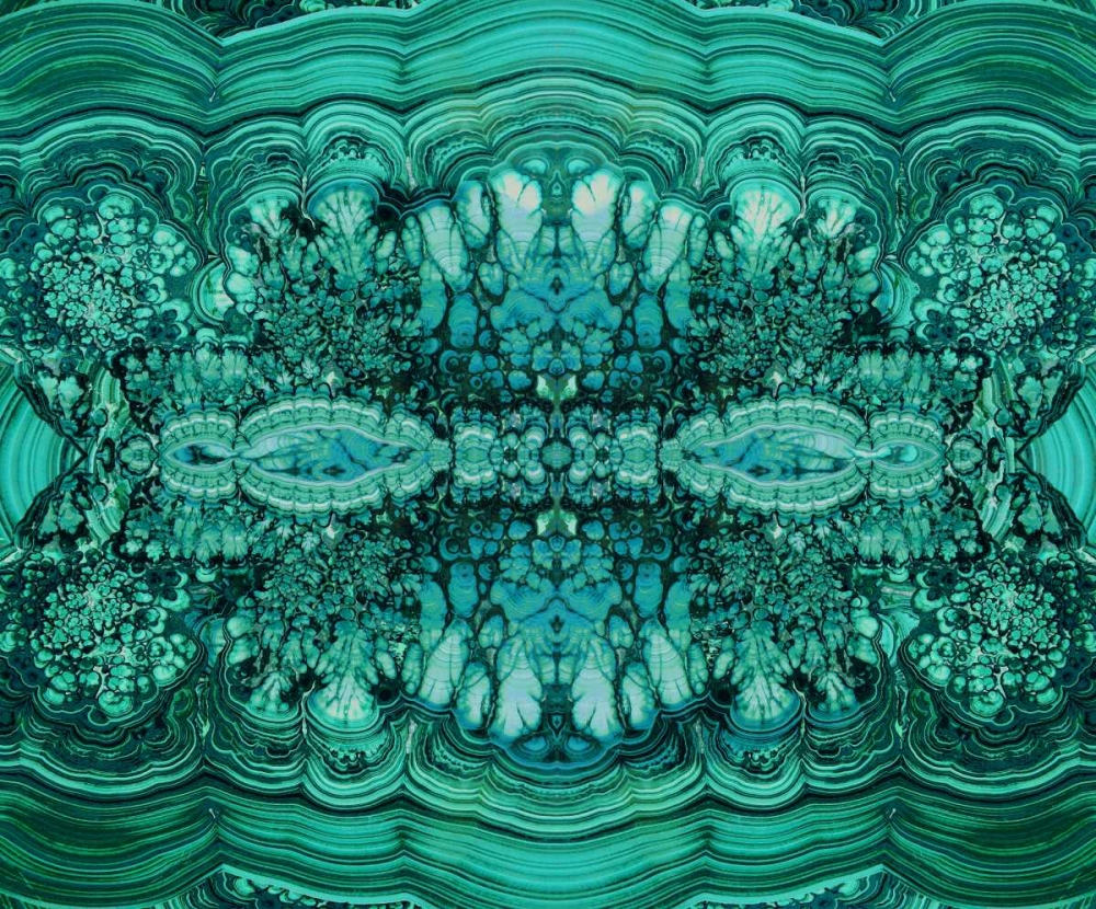 Majestic Malachite art print by Danielle Carson for $57.95 CAD