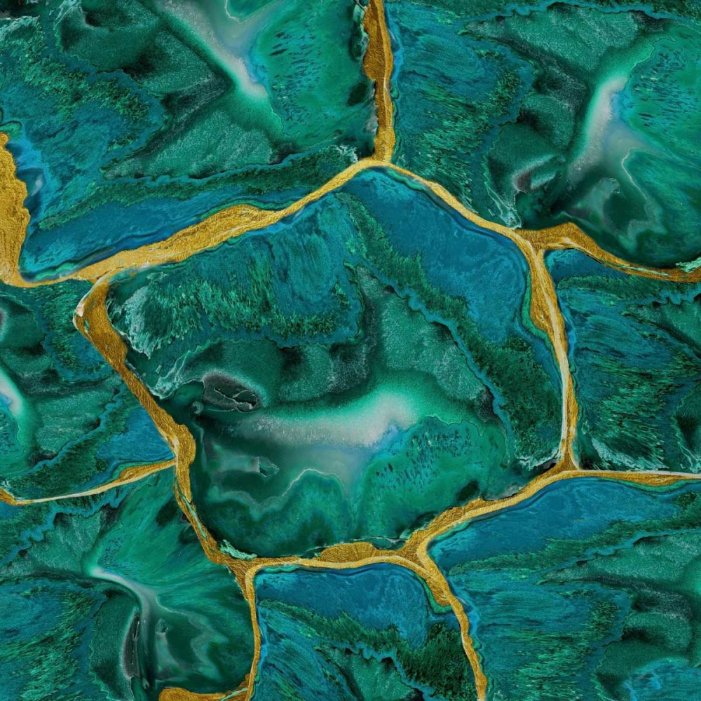 Malachite Accent art print by Danielle Carson for $57.95 CAD