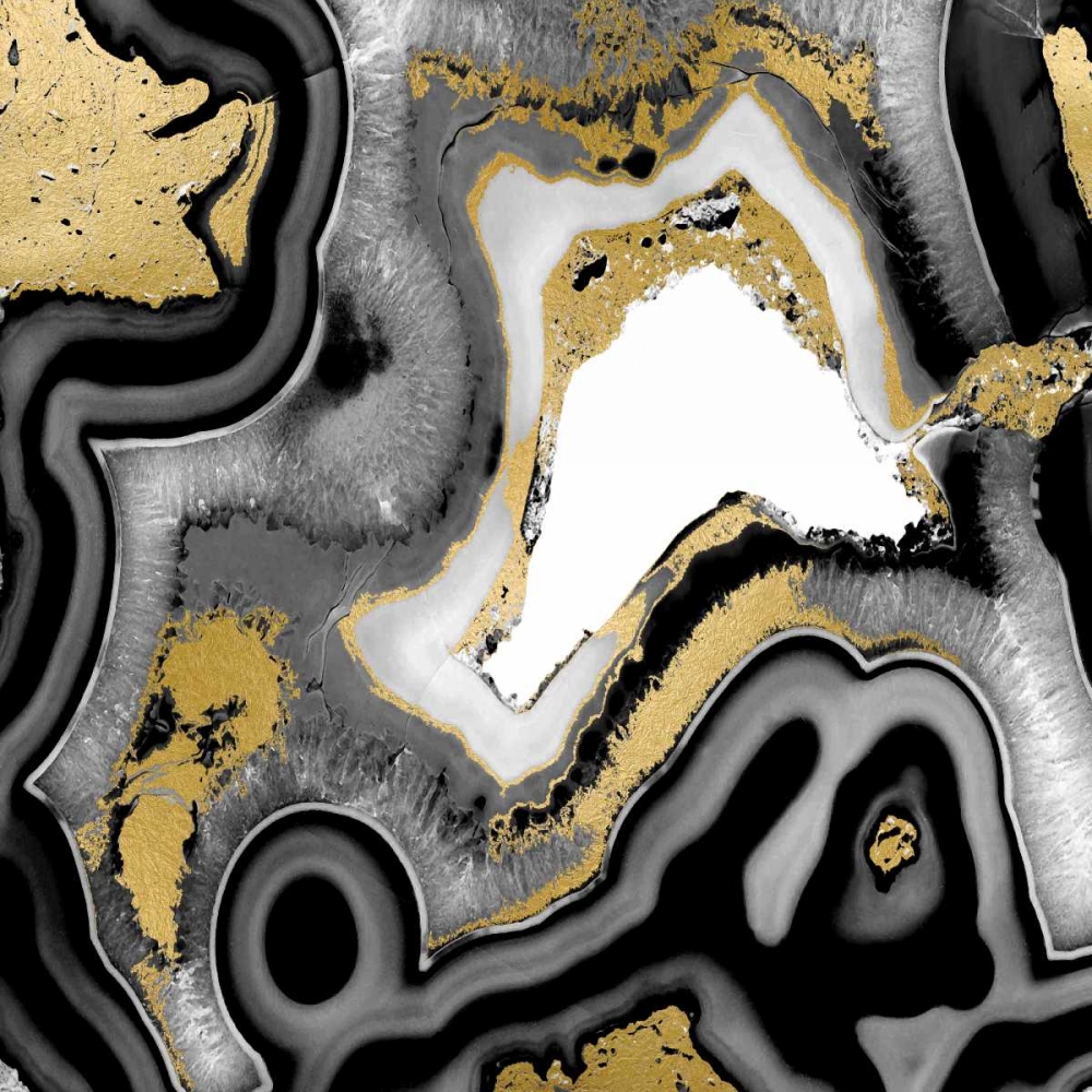 Agate Noir I art print by Danielle Carson for $57.95 CAD