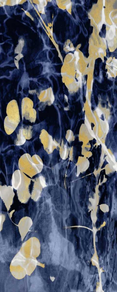 Indigo Nature with Gold II art print by Danielle Carson for $57.95 CAD
