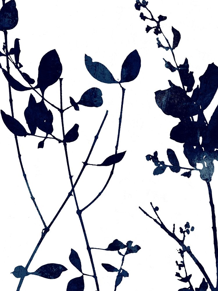 Nature Indigo Blue I art print by Danielle Carson for $57.95 CAD