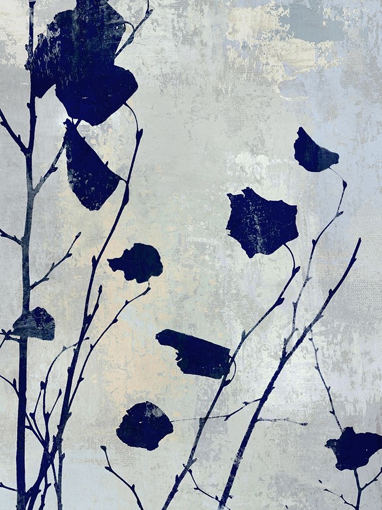 Nature Silhouette Blue III art print by Danielle Carson for $57.95 CAD
