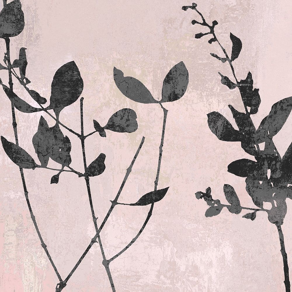 Nature Silhouette on Blush II art print by Danielle Carson for $57.95 CAD