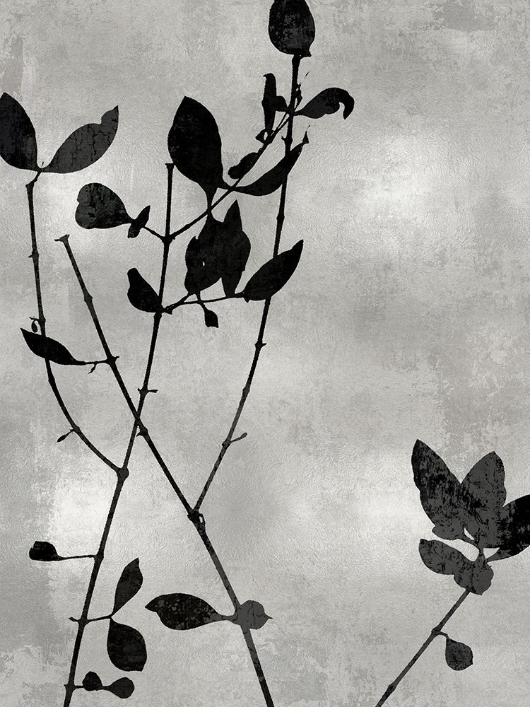 Nature Silhouette Silver I art print by Danielle Carson for $57.95 CAD