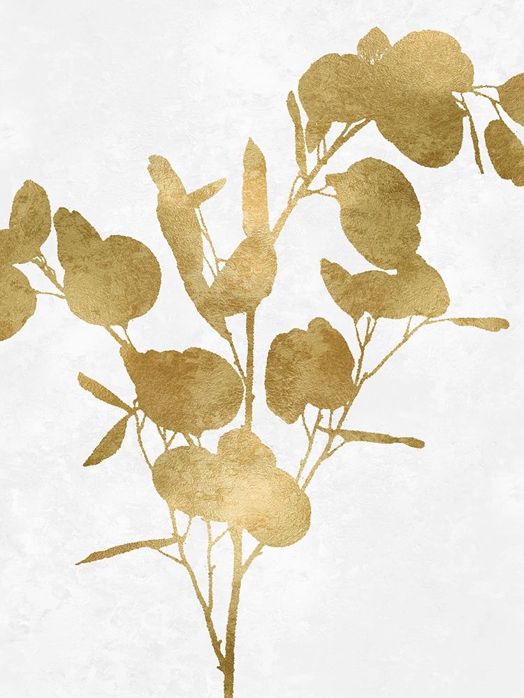 Nature Gold on White III art print by Danielle Carson for $57.95 CAD
