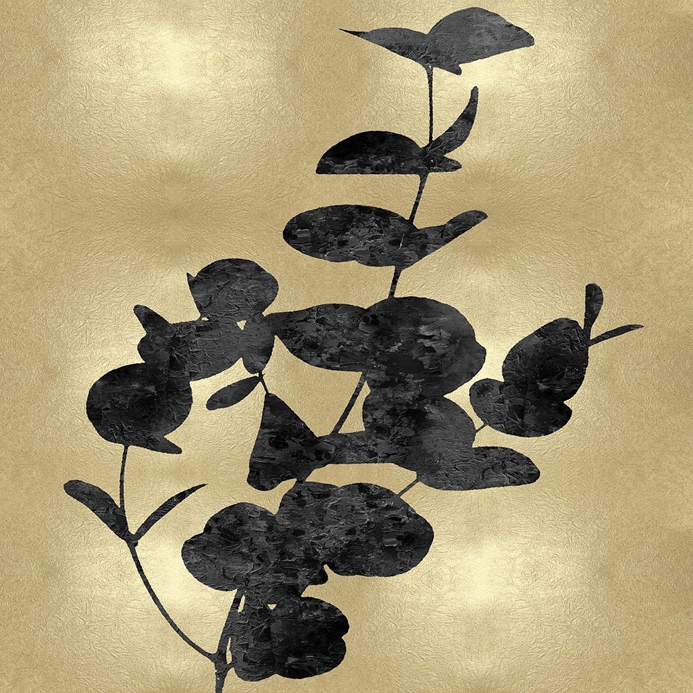 Nature Black on Gold I art print by Danielle Carson for $57.95 CAD