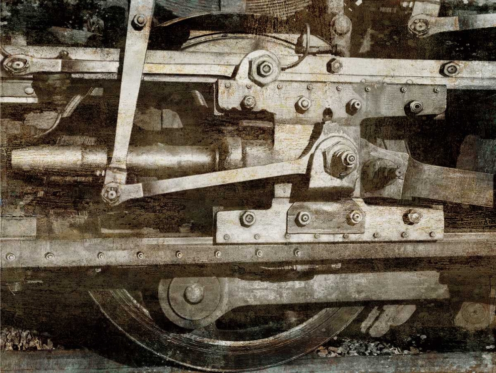 Locomotive Detail art print by Dylan Matthews for $57.95 CAD
