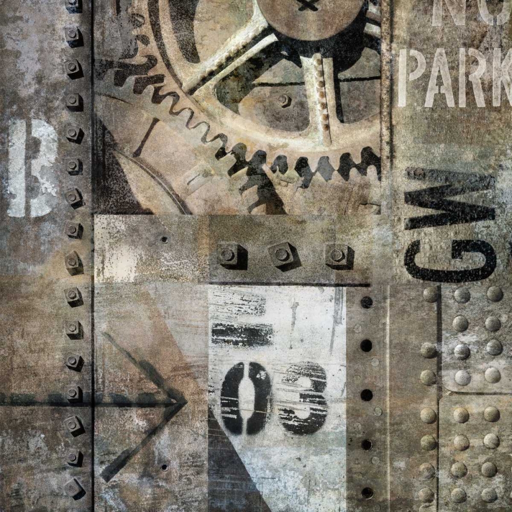 Industrial I art print by Dylan Matthews for $57.95 CAD