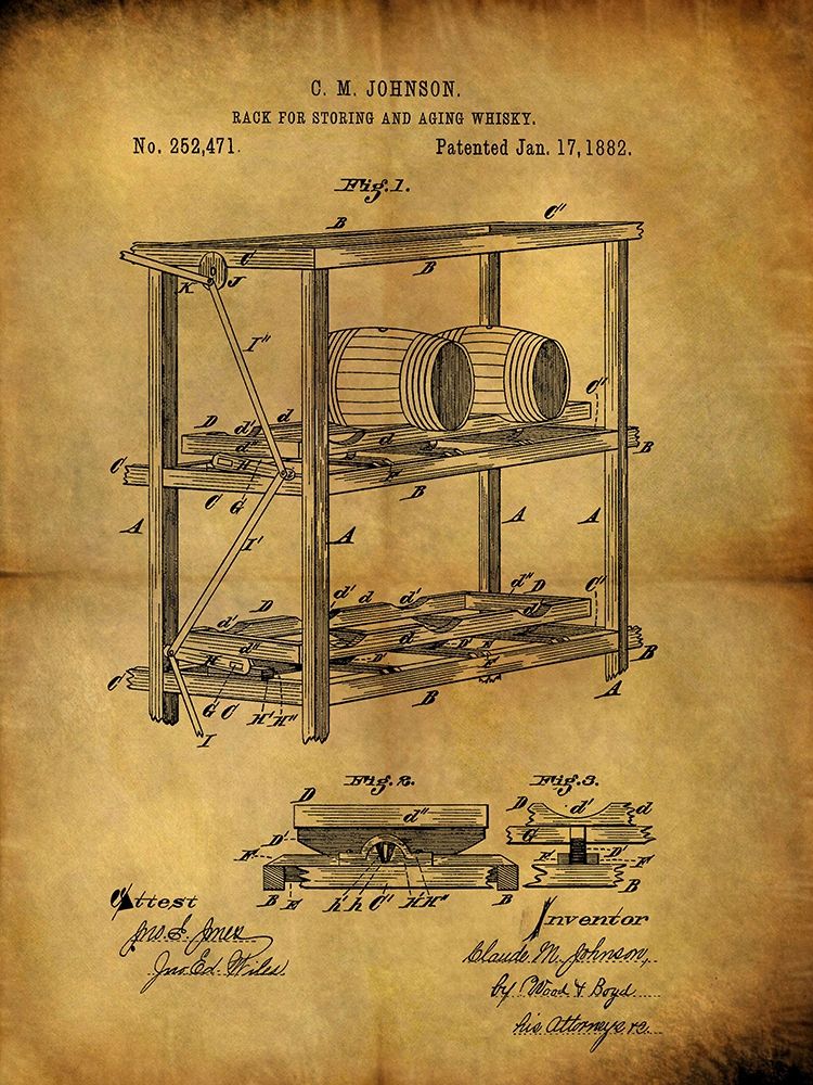 Aging Whiskey 1882 art print by Dan Sproul for $57.95 CAD