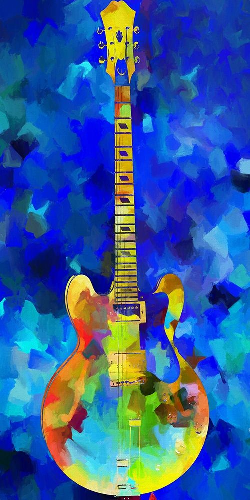 Guitar art print by Dan Sproul for $57.95 CAD