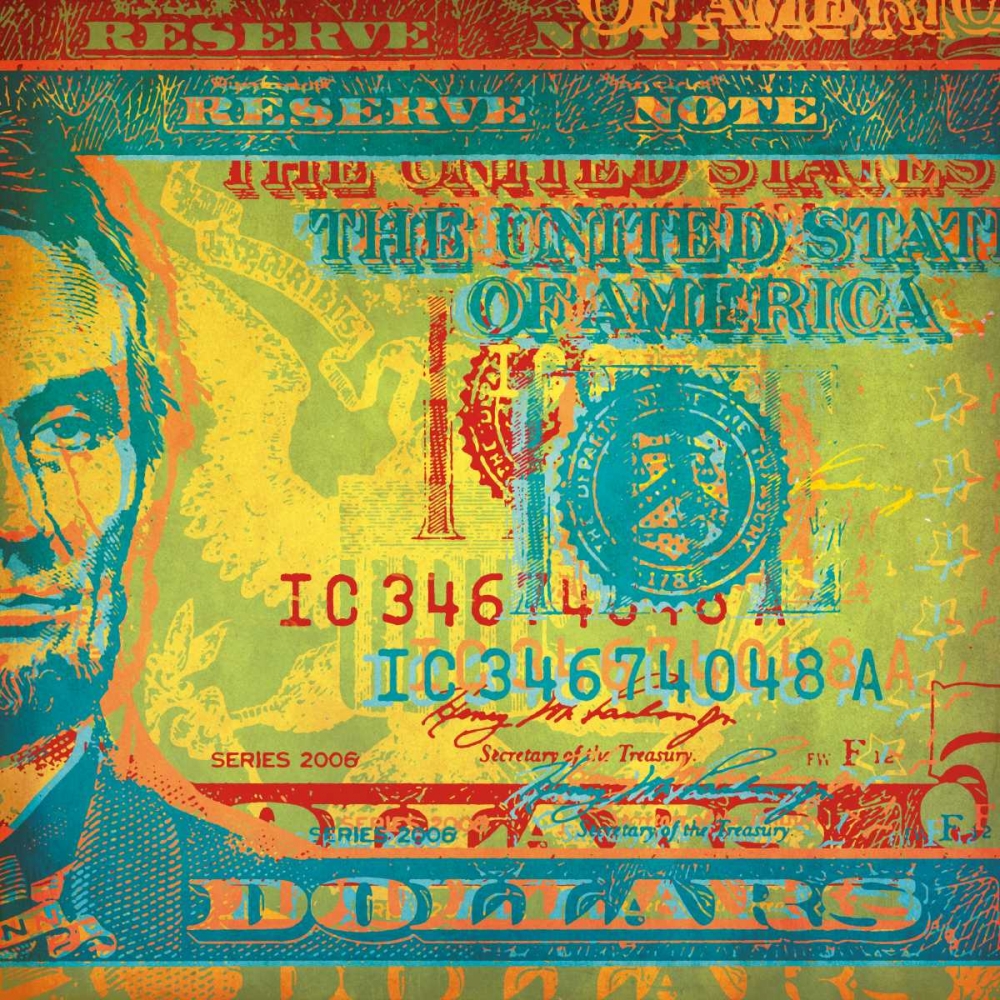 Five Bucks II art print by Dustin Chambers for $57.95 CAD