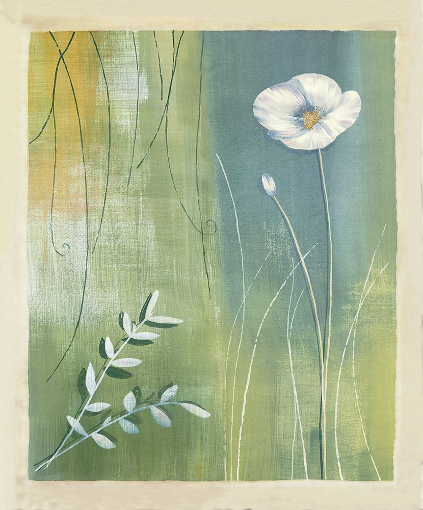 Composition avec coquelicot art print by Etienne Bonnard for $57.95 CAD