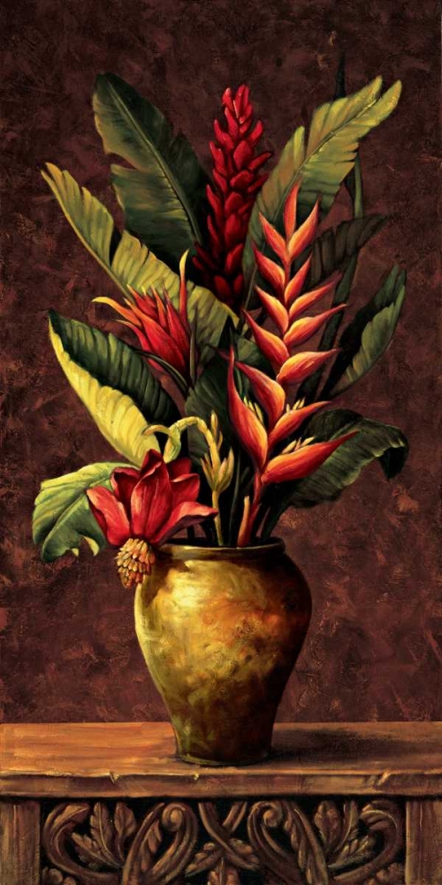 Tropical Arrangement I art print by Eduardo for $57.95 CAD