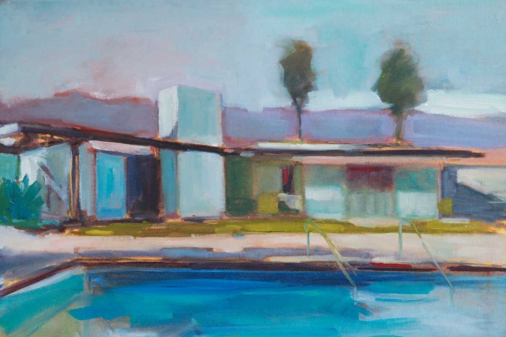 The Pool art print by Eddie Barbini for $57.95 CAD