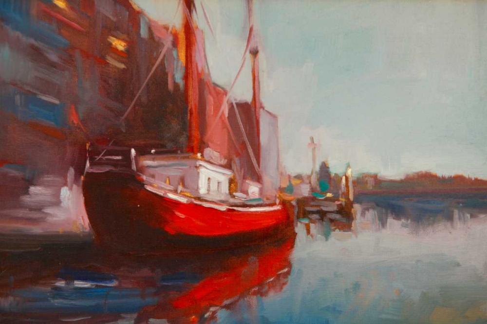 Docked art print by Eddie Barbini for $57.95 CAD