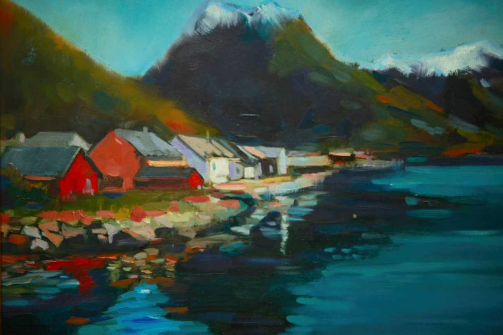 Waterside art print by Eddie Barbini for $57.95 CAD