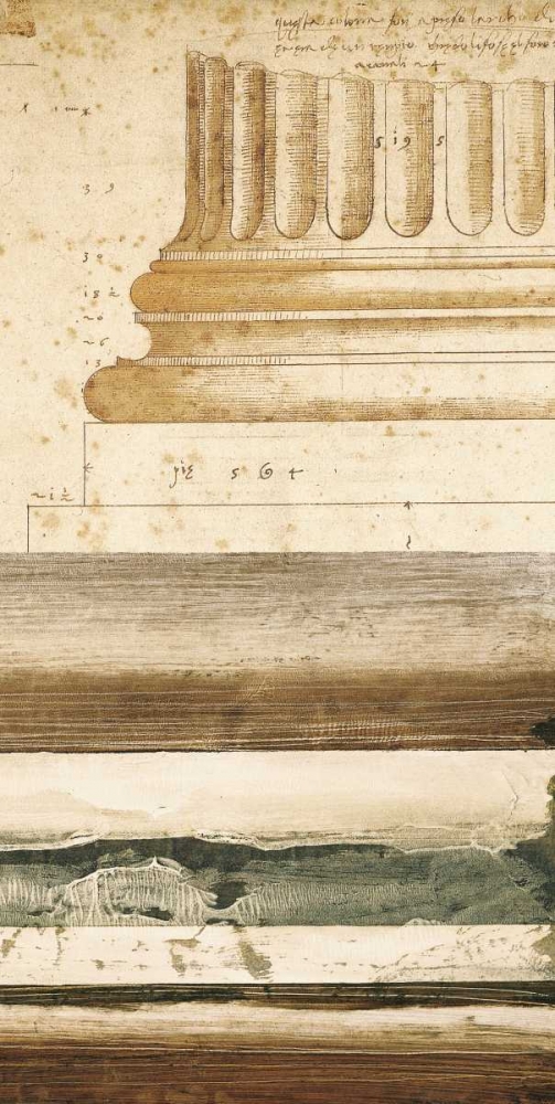 Architectural Detail I art print by Evan J. Locke for $57.95 CAD
