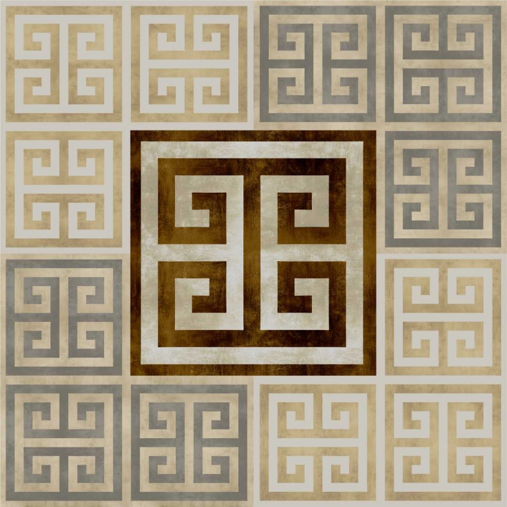 Greek Key III art print by Ellie Roberts for $57.95 CAD