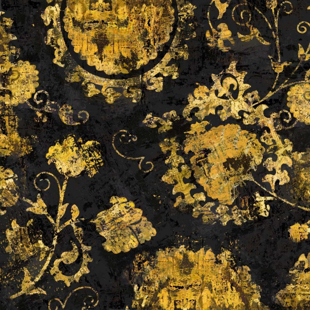 Adornment in Gold I art print by Ellie Roberts for $57.95 CAD