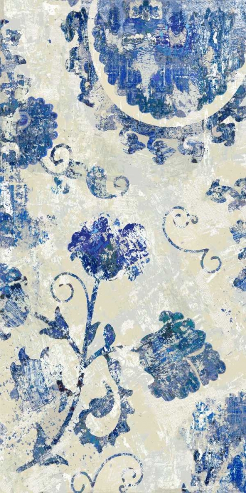 Adornment Panel Indigo II art print by Ellie Roberts for $57.95 CAD