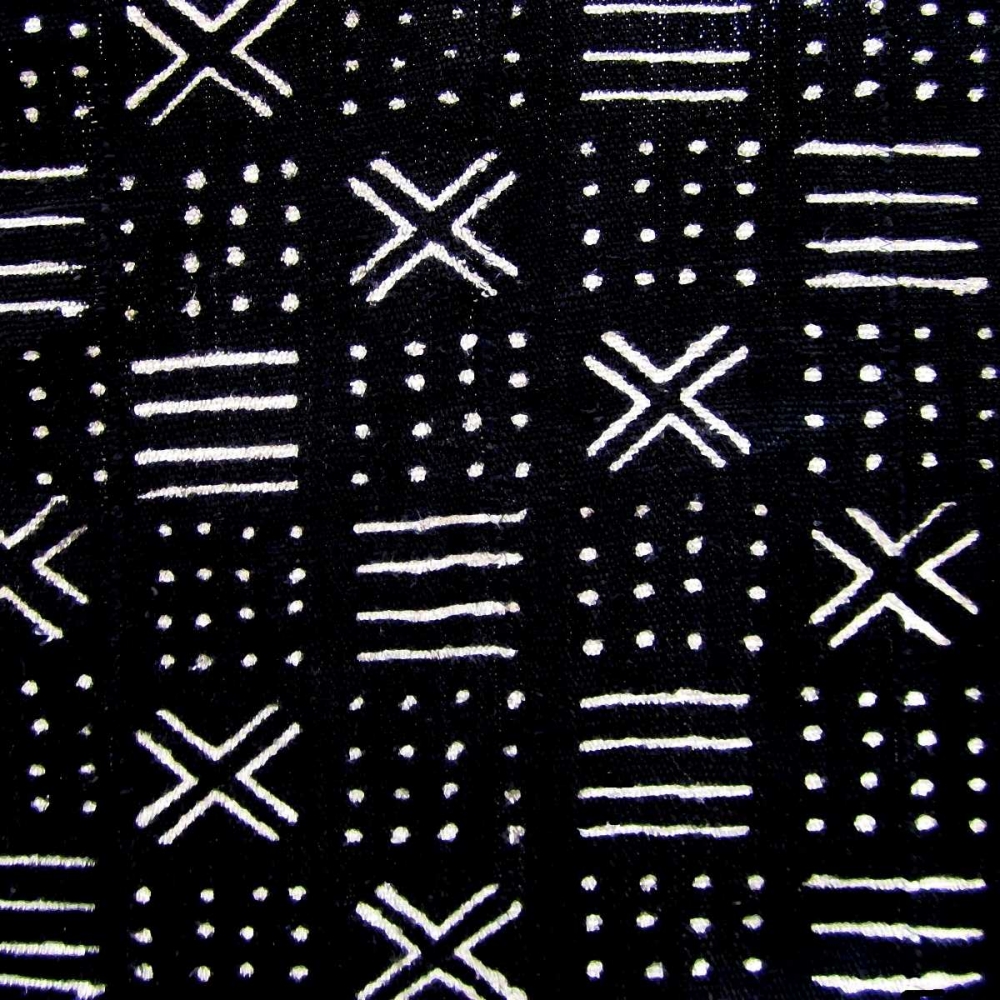Mudcloth Black III art print by Ellie Roberts for $57.95 CAD