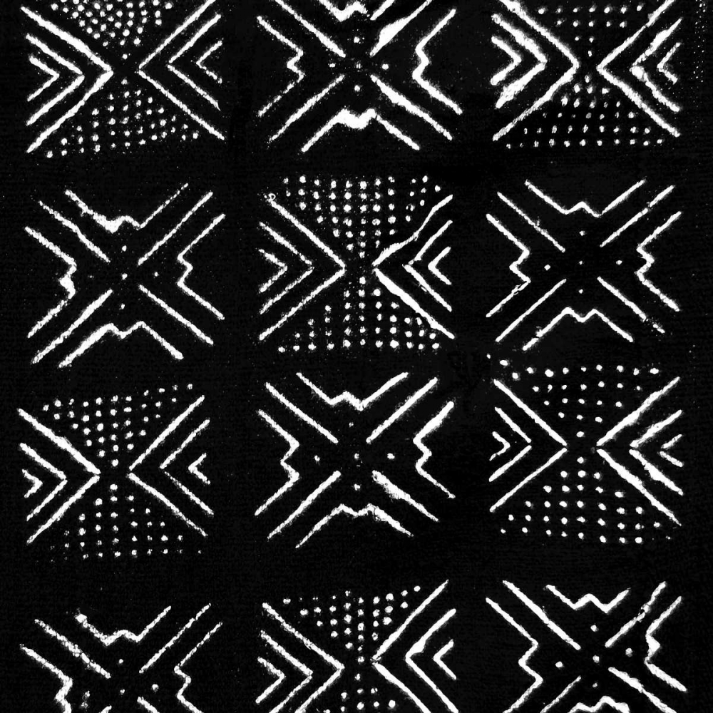 Mudcloth Black IV art print by Ellie Roberts for $57.95 CAD