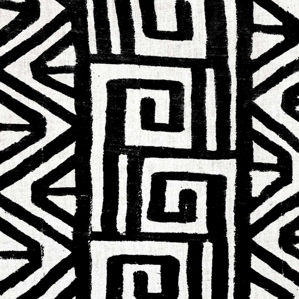 Mudcloth Black VIII art print by Ellie Roberts for $57.95 CAD
