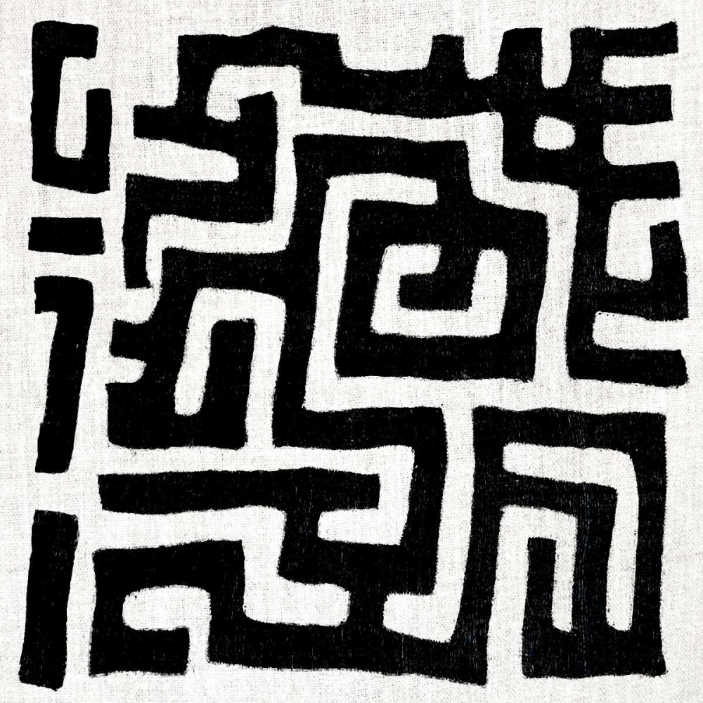 Mudcloth White I art print by Ellie Roberts for $57.95 CAD