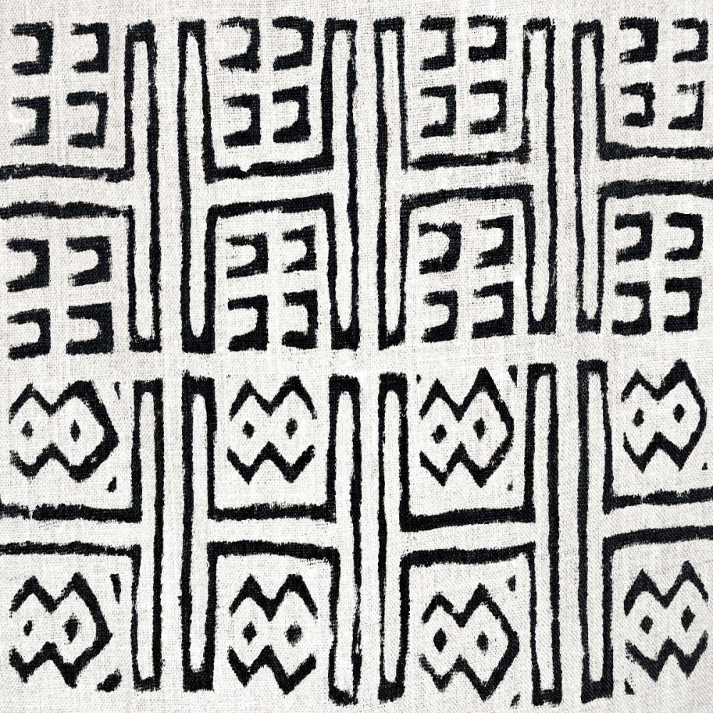 Mudcloth White VII art print by Ellie Roberts for $57.95 CAD