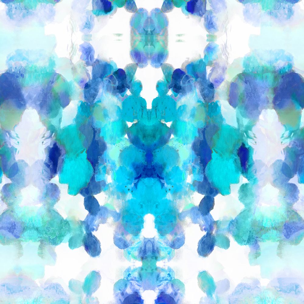 Focal Point Blue art print by Madeline Blake for $57.95 CAD