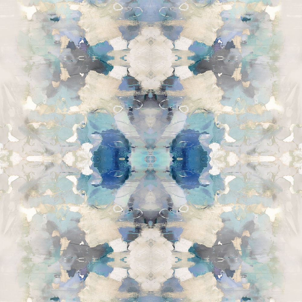 Resonate Blue and Aqua art print by Madeline Blake for $57.95 CAD