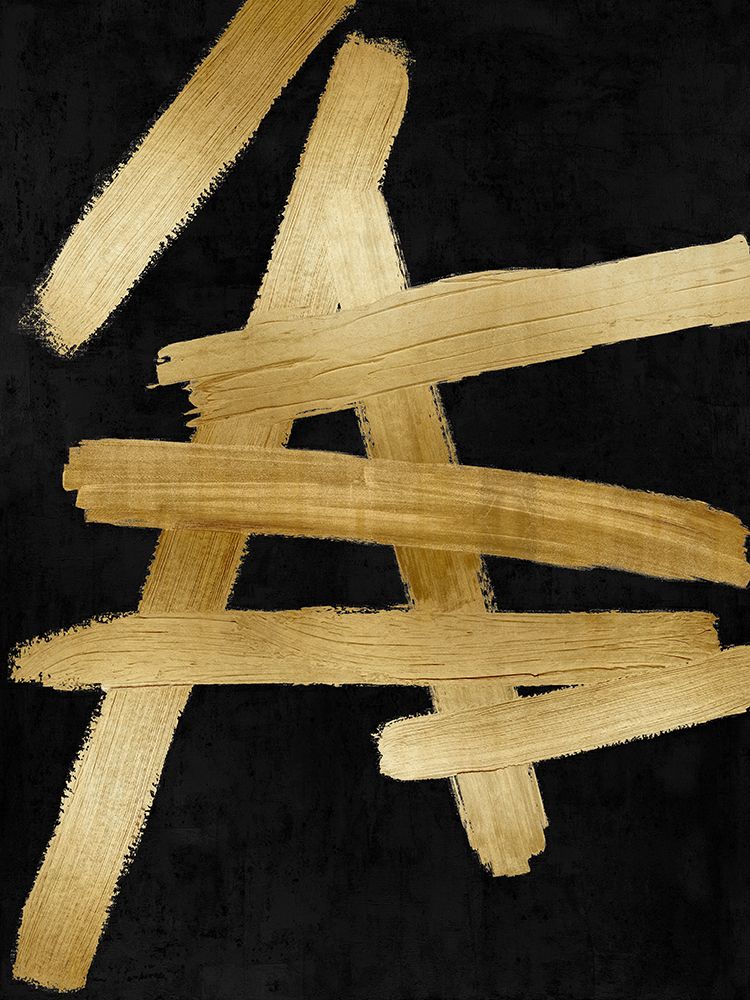 Crossroads Gold on Black III art print by Ellie Roberts for $57.95 CAD
