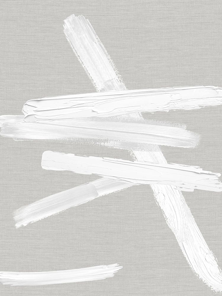 Crossroads White on Gray II art print by Ellie Roberts for $57.95 CAD
